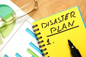 Disaster Plan notebook